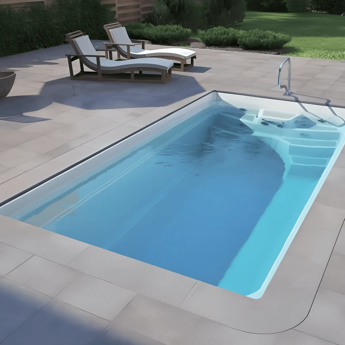 Композитный бассейн Laguna 5 — вид сверху в Костроме