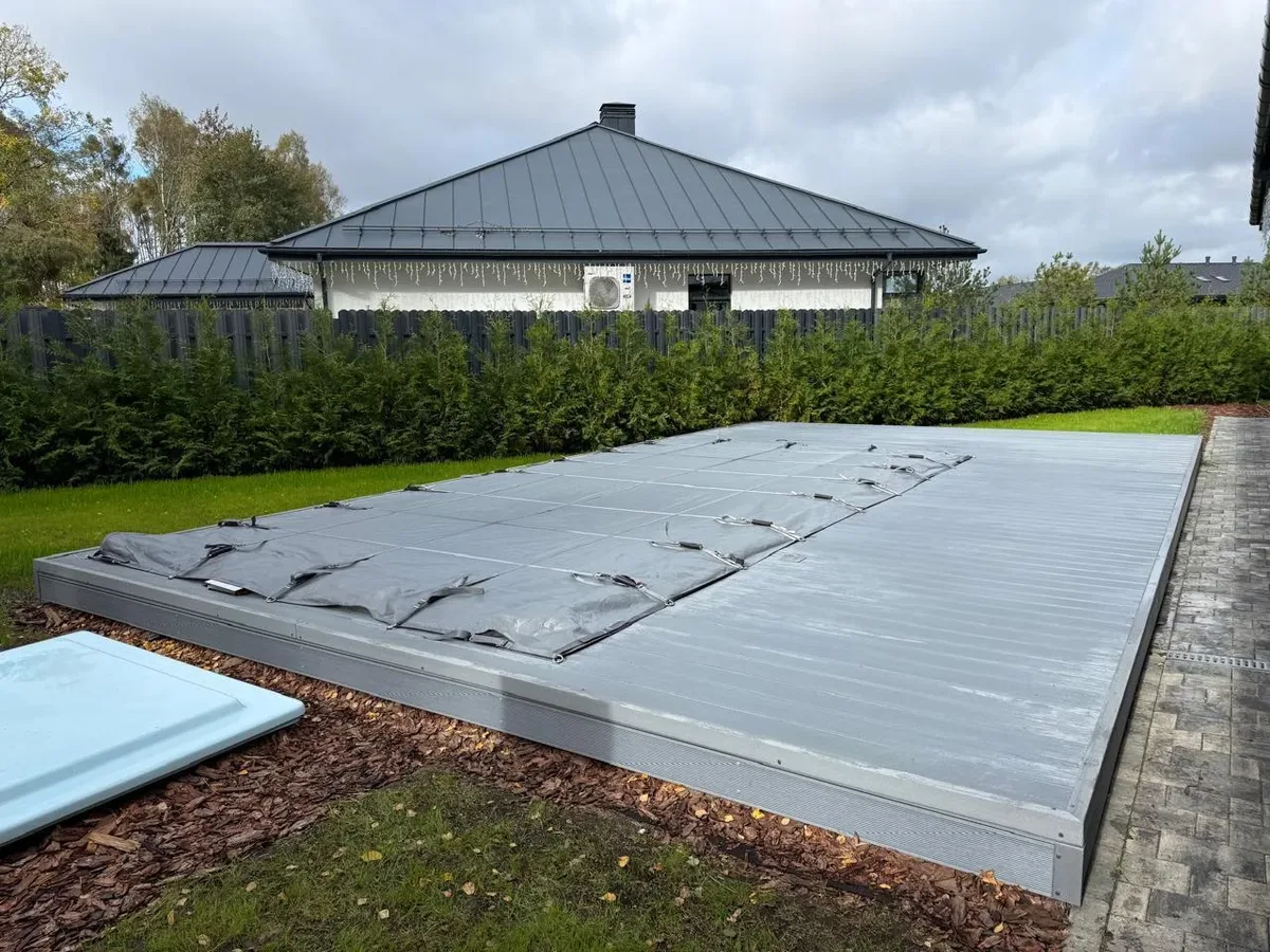 Покрывало Laguna Cover Mesh — установка в Костроме