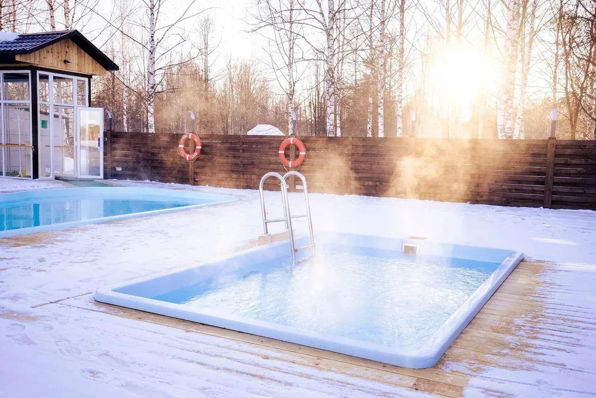 Композитный бассейн Laguna 4 — установка в Костроме