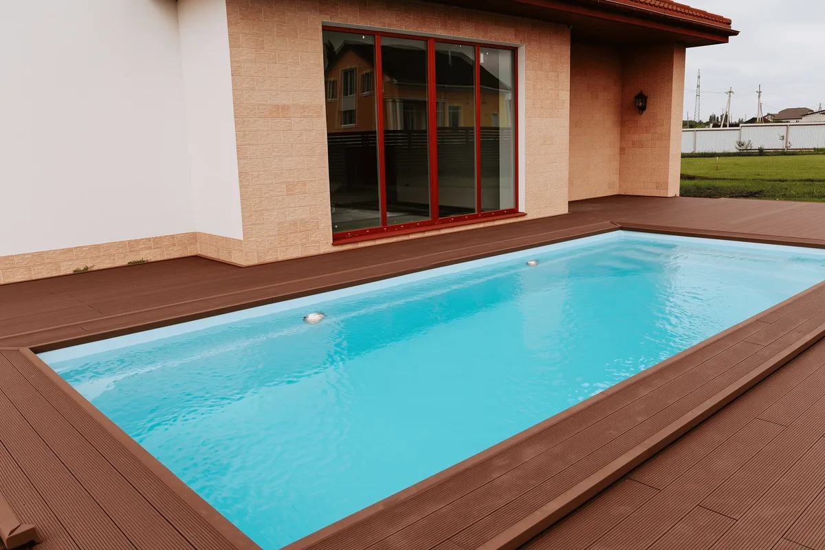 Композитный бассейн Laguna 8 — вид сверху в Костроме