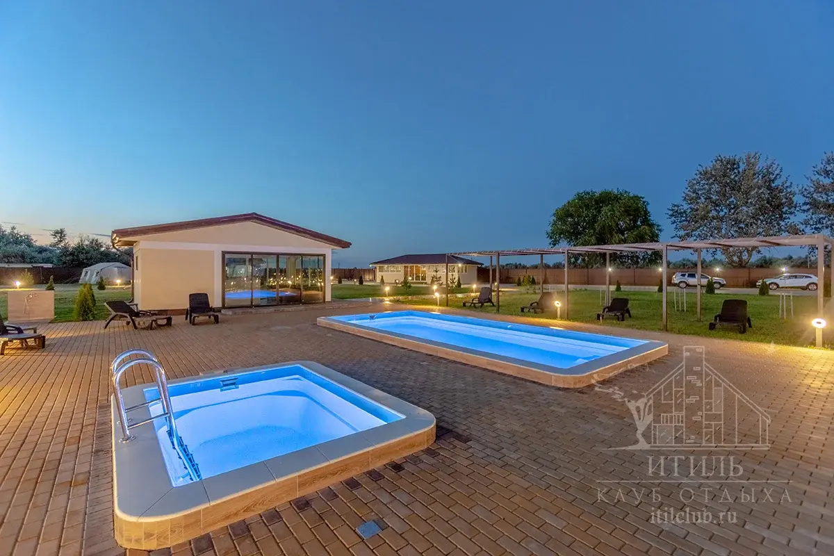 Композитная купель Laguna 3 — установка в Костроме